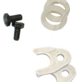 A set of hardware for the repair of a bicycle.
