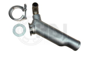 W45 Stainless Steel Exhaust Elbow for Westerbeke (45°)